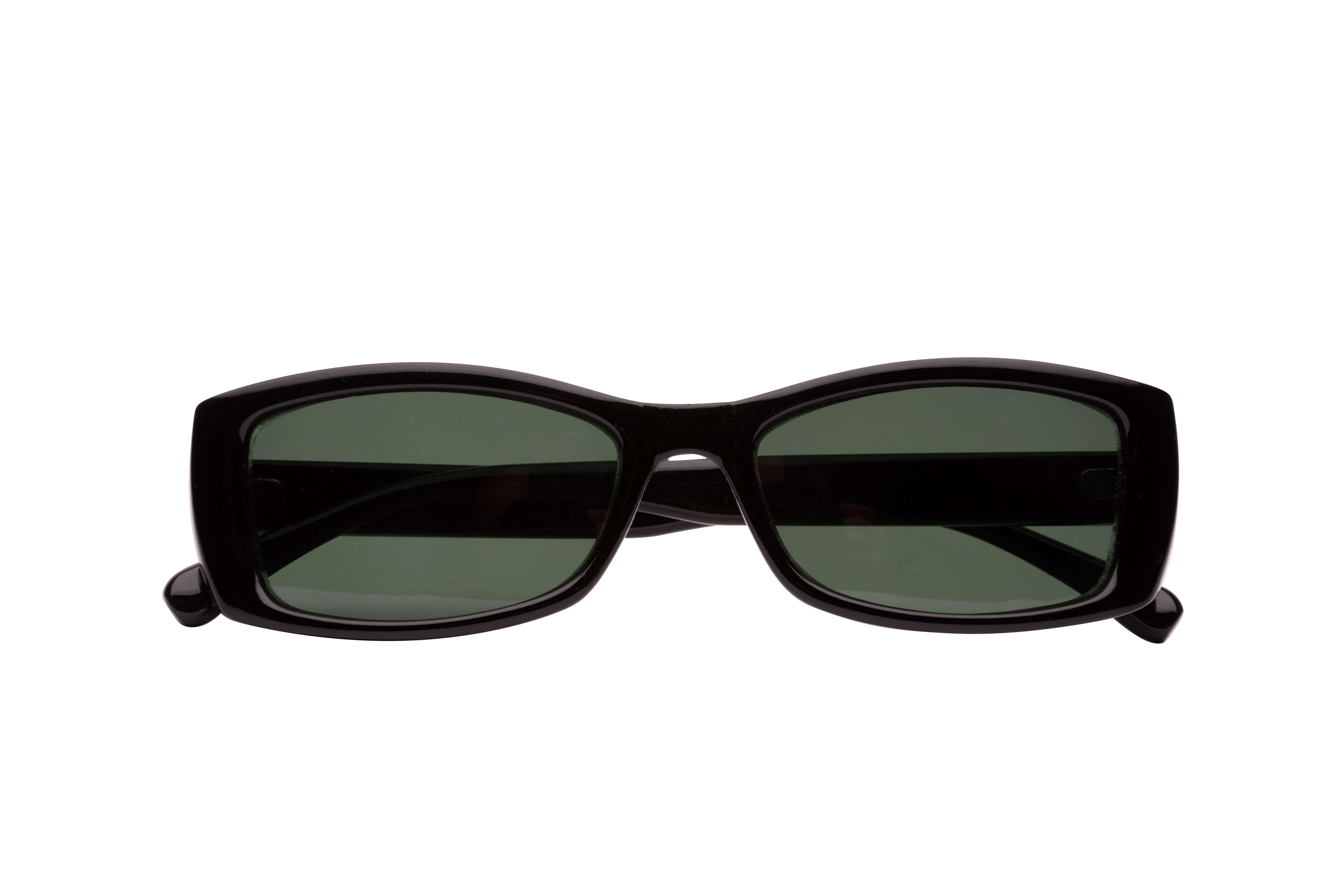 Sonnenbrille im Karree Style black-glossy green SP-930 | LOOKS by Wolfgang Joop